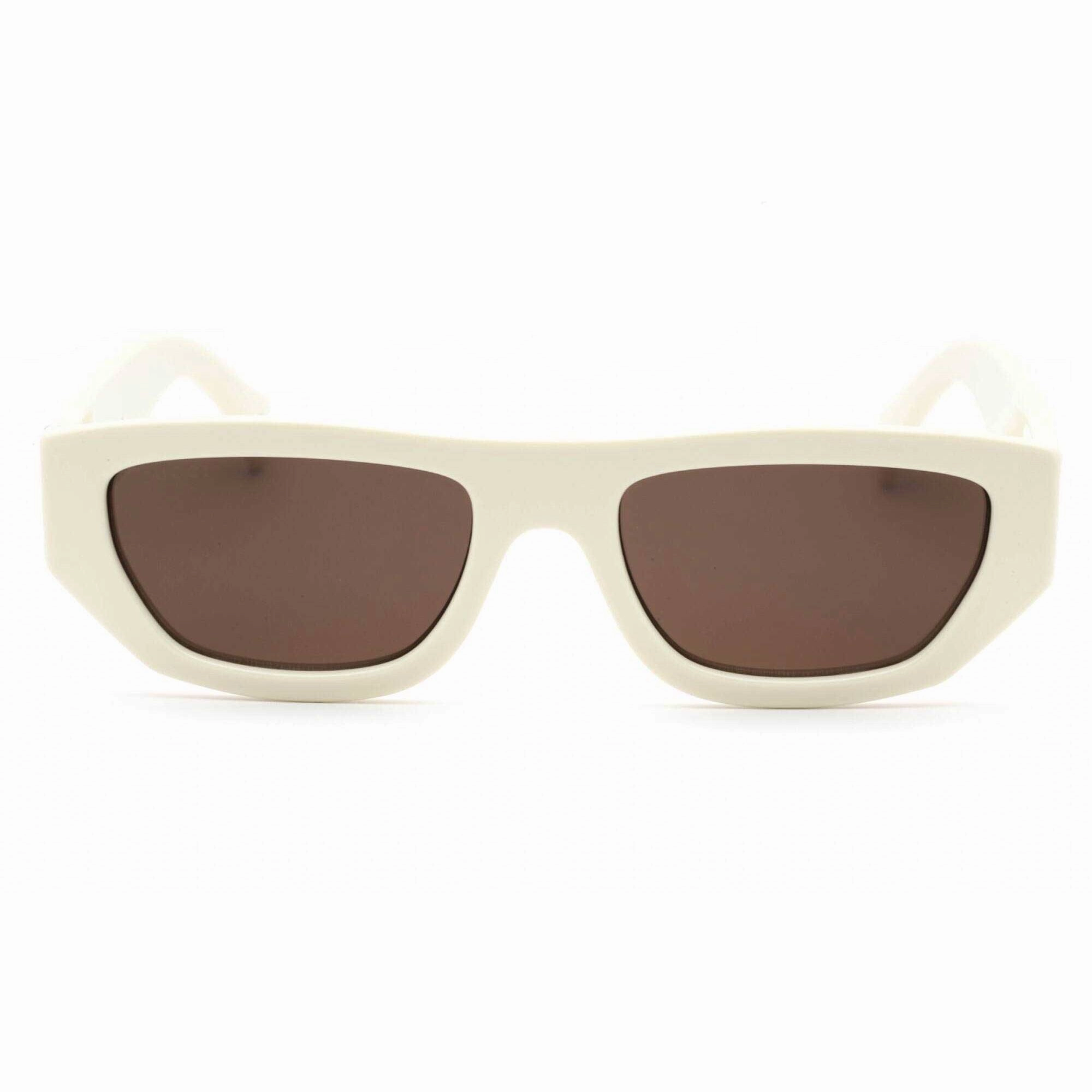 Gucci Men's Sunglasses - Ivory Rectangular Full Rim Plastic Frame | GG1134S 003