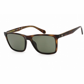 Guess Men's Sunglasses - Dark Havana Plastic Rectangular Full Rim Frame | GU6935 52N