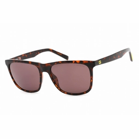 Guess Men's Sunglasses - Full Rim Dark Havana Rectangular Shape Frame | GU00024 52E