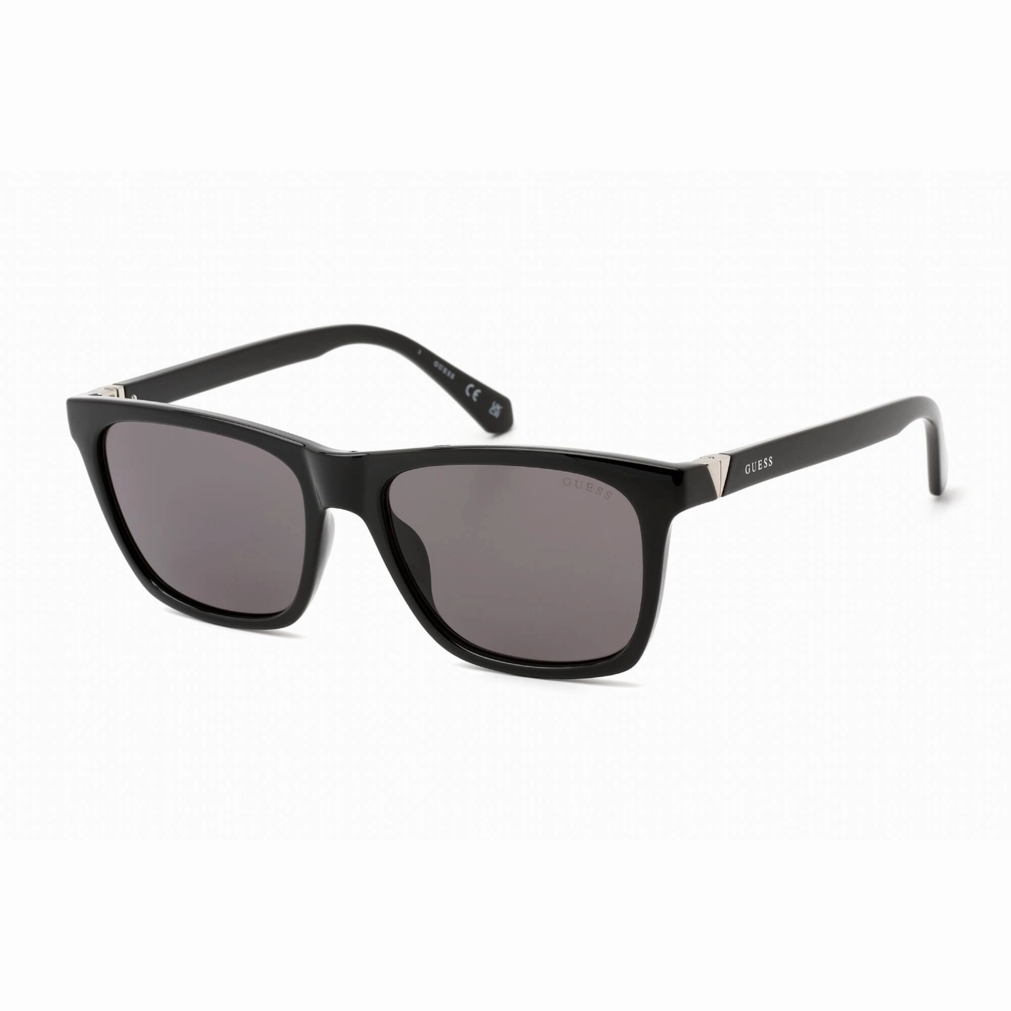 Guess Men's Sunglasses - Shiny Black Injected Propionate Square Frame | GU00044 01A