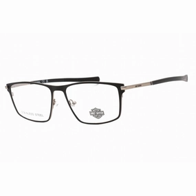 Harley Davidson Men's Eyeglasses - Black/Other Metal Rectangular Frame | HD0978 005