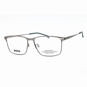 Hugo Boss Men's Eyeglasses - Matte Dark Ruthenium Metal Frame | BOSS 1467/F 0R80 00