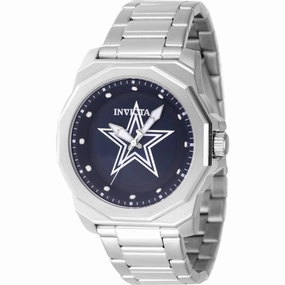 Invicta Men's Watch - NFL Dallas Cowboys Quartz Blue Dial Silver Tone Bracelet | 47920