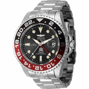 Invicta Men's Watch - Pro Diver Automatic Charcoal Dial Silver Tone Bracelet | 45668