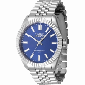 Invicta Men's Watch - Specialty Blue Dial Stainless Steel Bracelet Quartz | 47481