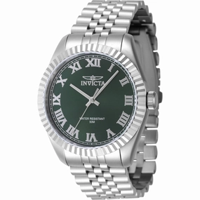 Invicta Men's Watch - Specialty Green Dial Stainless Steel Bracelet Quartz | 47398