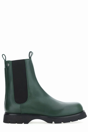 Jil Sander Heavy Chelsea Round Toe Boots