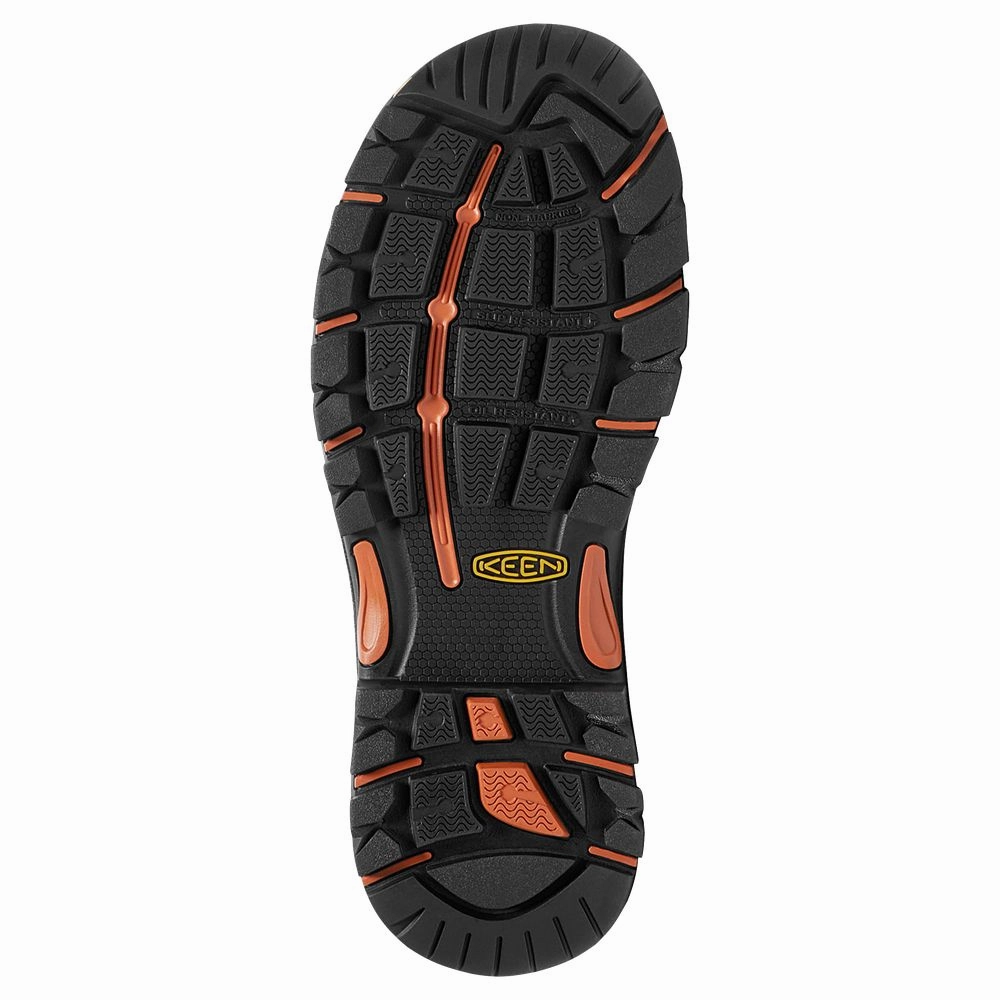 KEEN Utility 1017833 Coburg 8'' Waterproof Steel Toe Work Boots for Men - Cascade Brown/Brindle - 10.5M