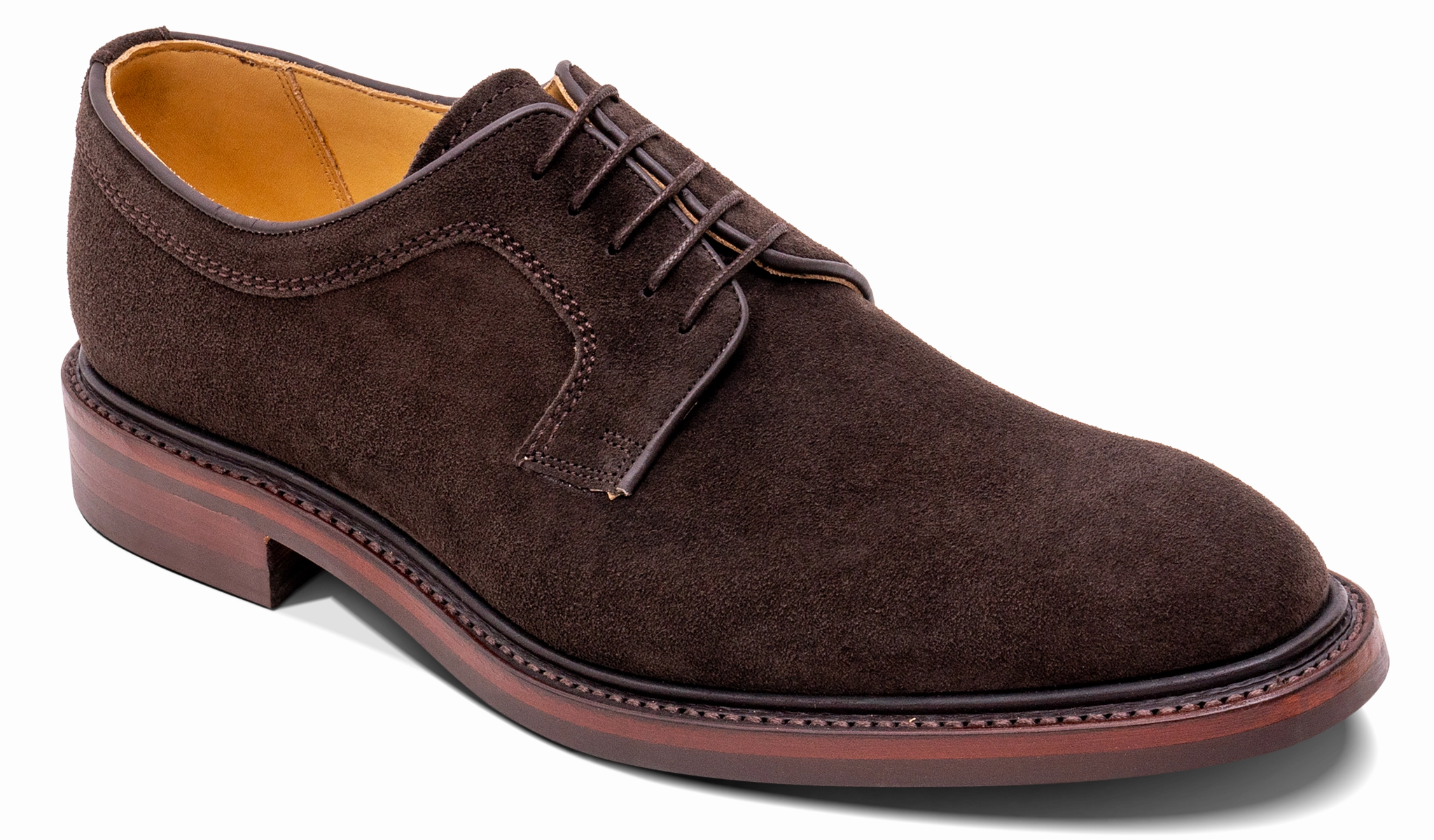 Kirkby - Dark Brown Suede