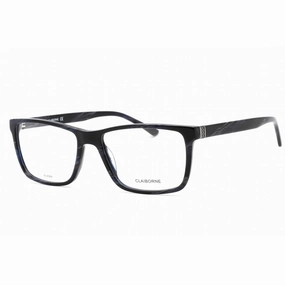 Liz Claiborne Men's Eyeglasses - Blue Horn Rectangular Plastic | Cb 312XL 0E84 00