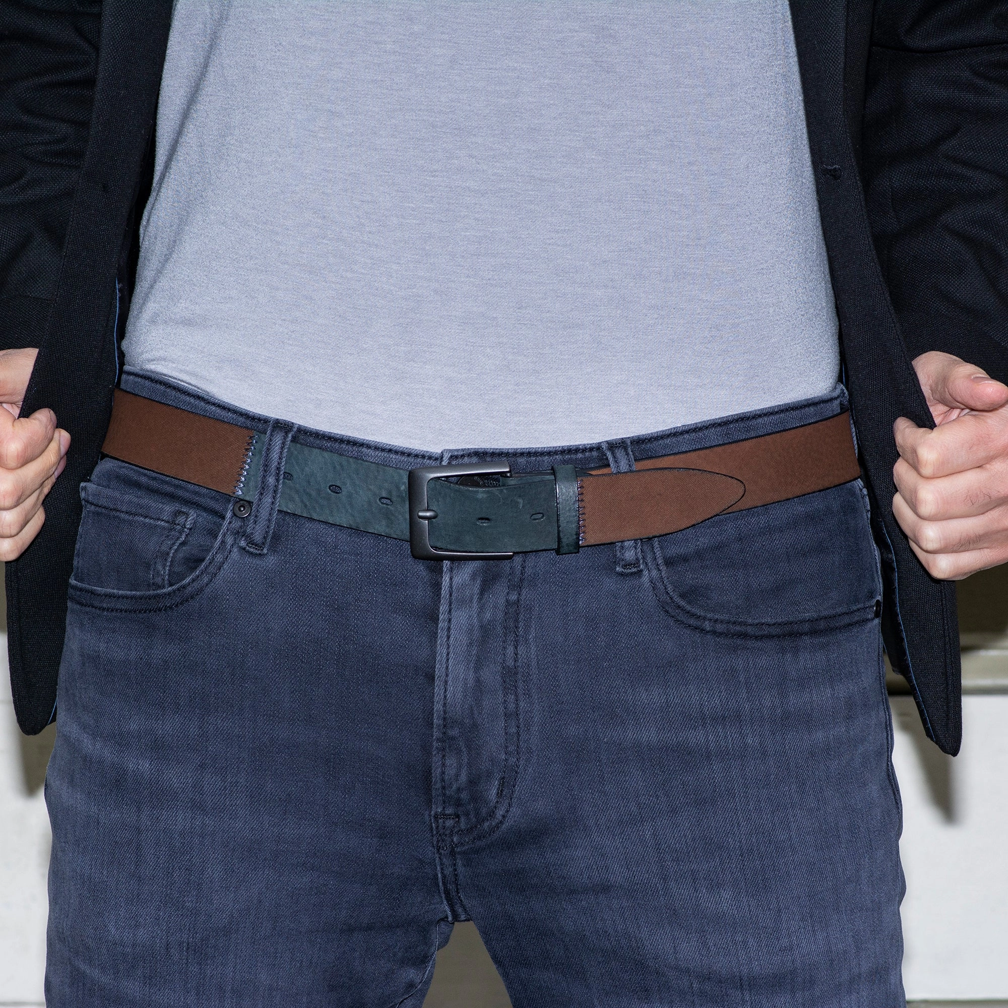Luxurious Laser Men Charcoal
