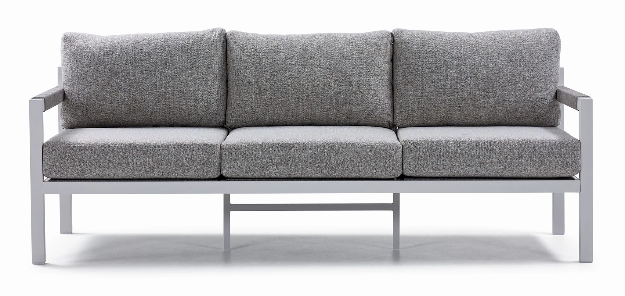 Malibu Outdoor Sofa - White, Grey