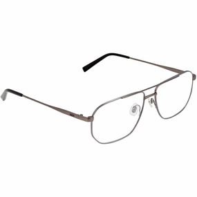 MCM Men's Eyeglasses - Dark Ruthenium Metal Aviator Frame Demo Lens | MCM 2137 69