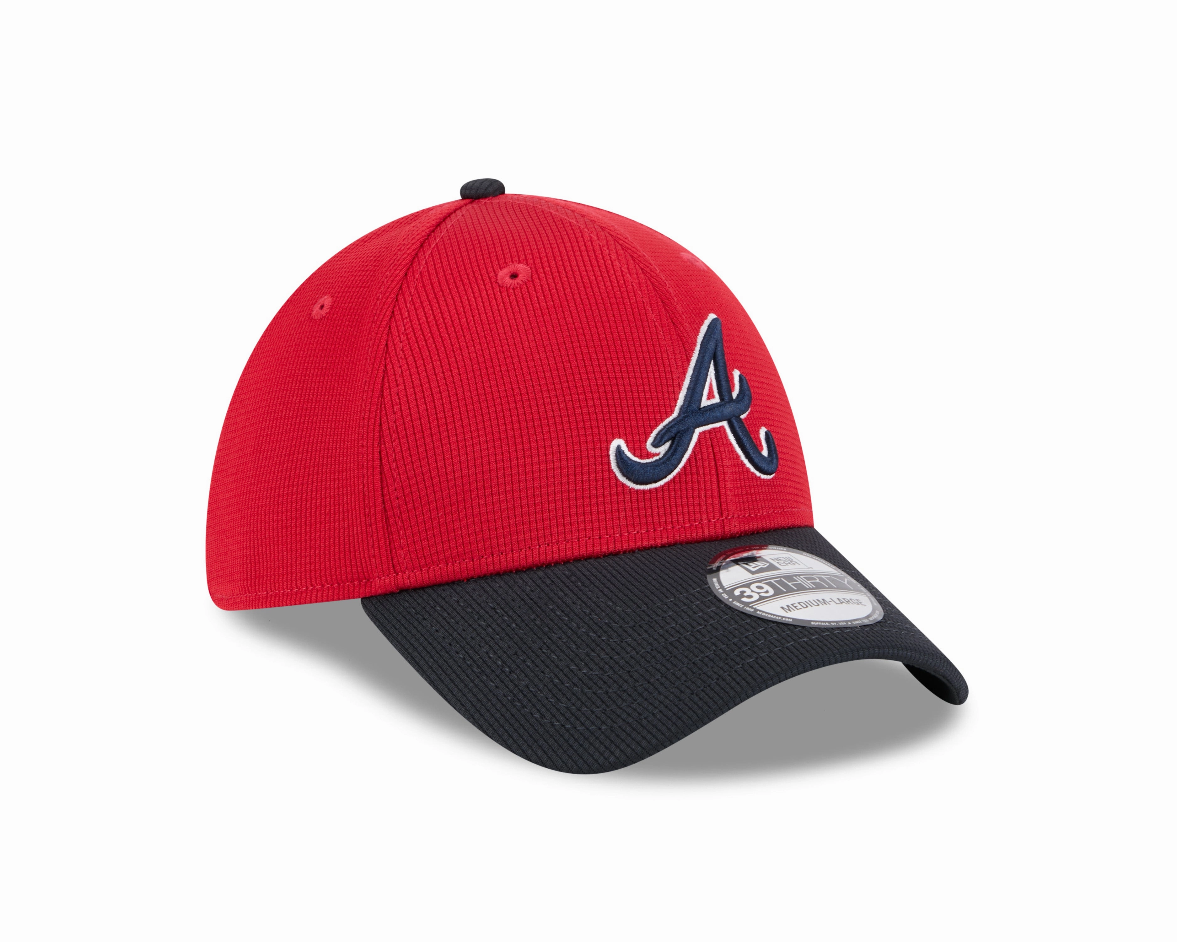 Men's Atlanta Braves New Era Red 2025 Spring Training 39THIRTY Flex-Fit Hat