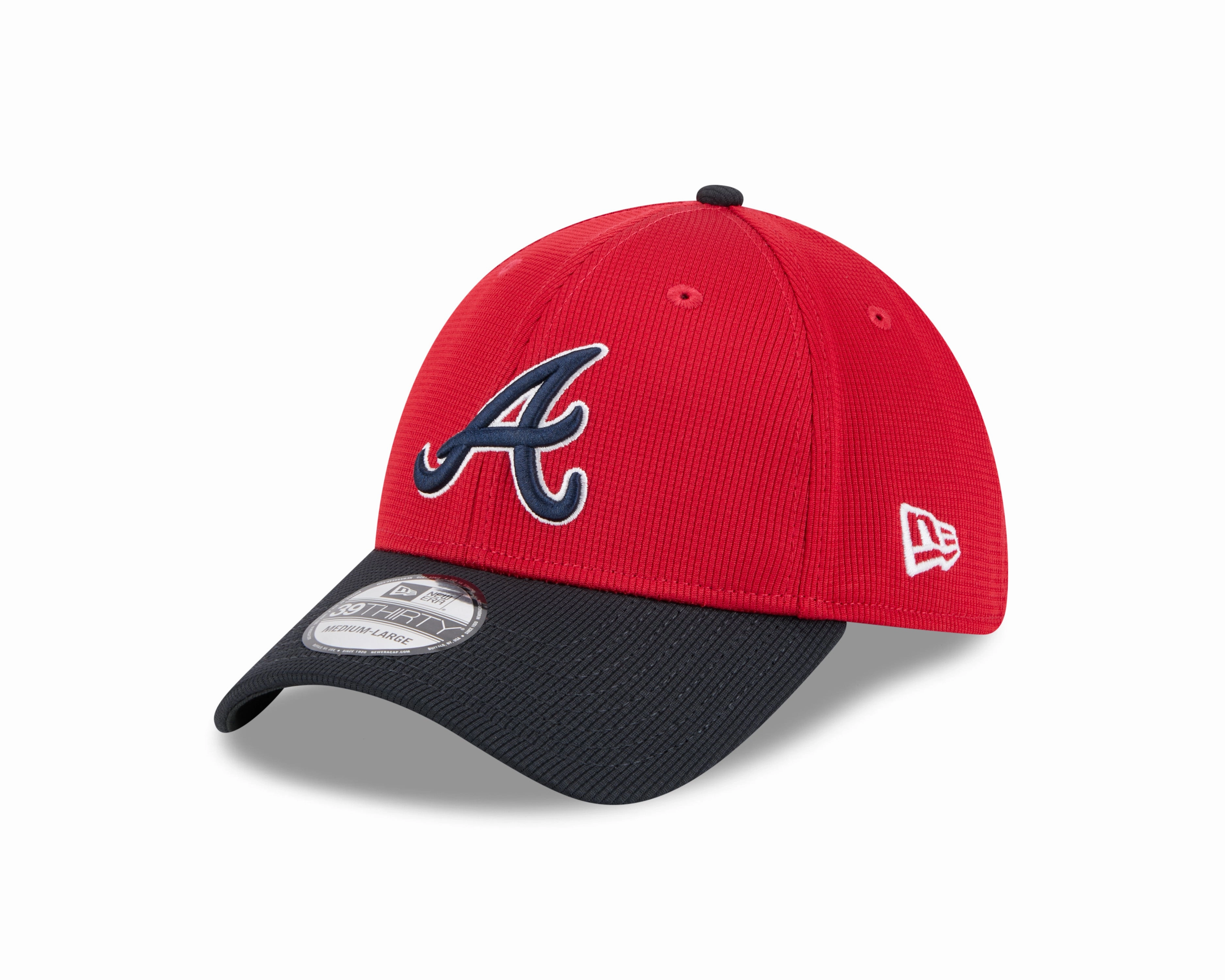 Men's Atlanta Braves New Era Red 2025 Spring Training 39THIRTY Flex-Fit Hat