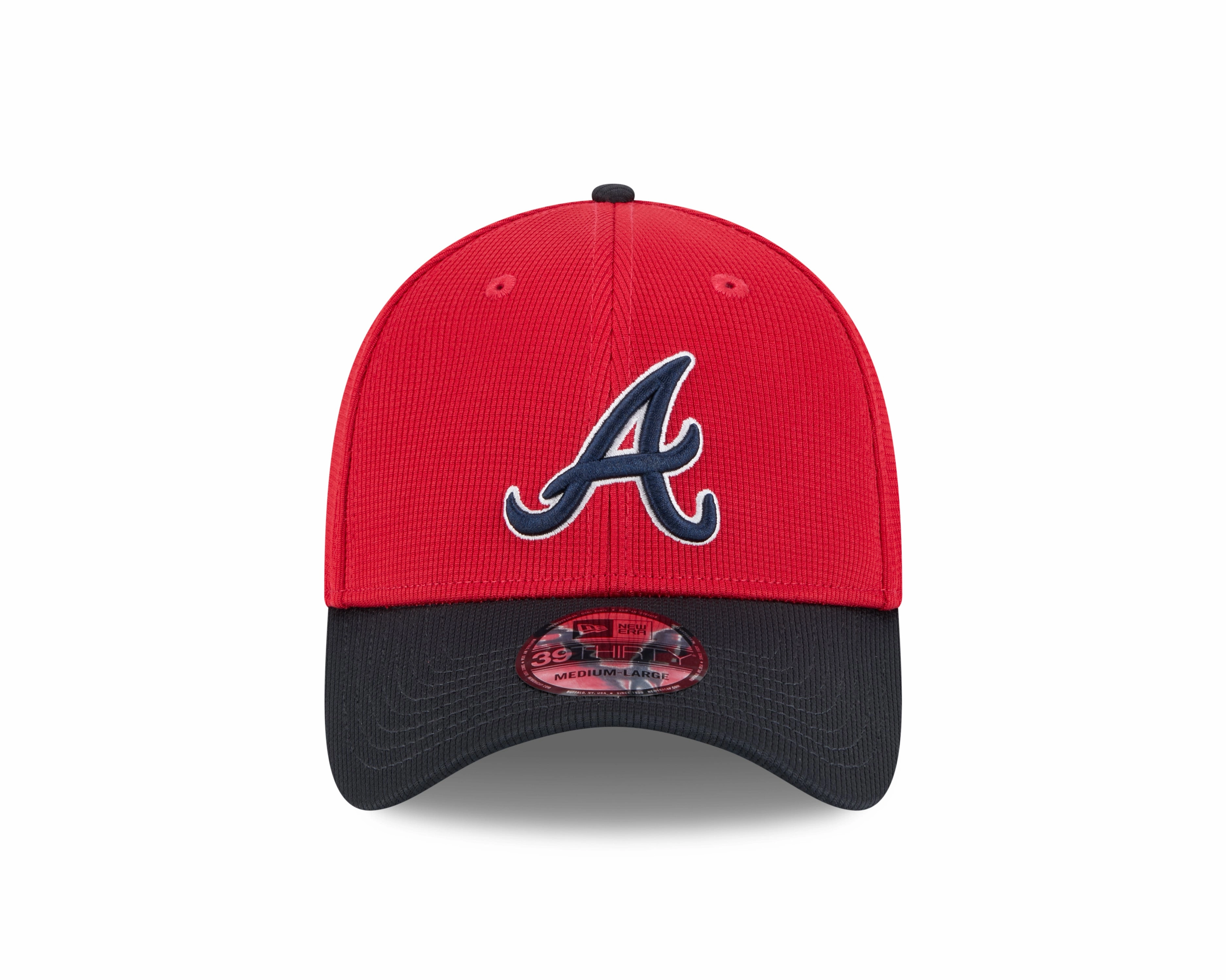 Men's Atlanta Braves New Era Red 2025 Spring Training 39THIRTY Flex-Fit Hat