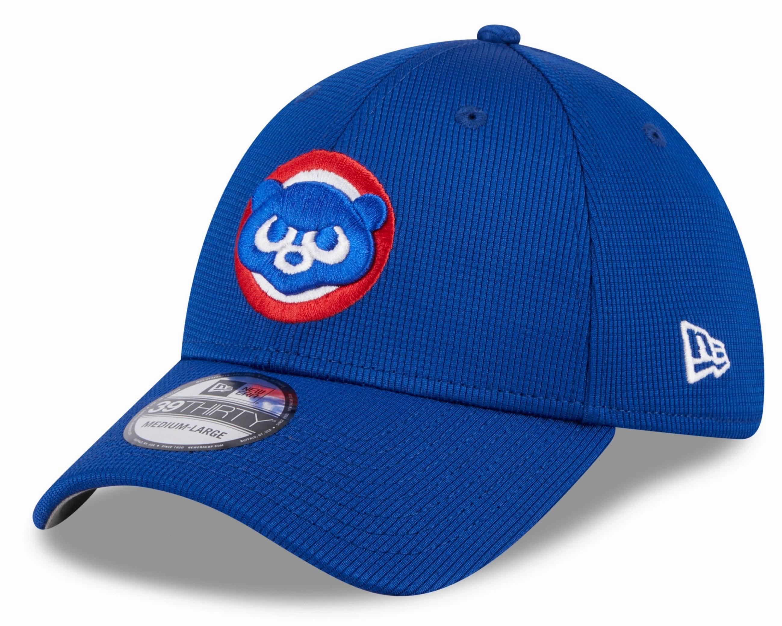 Men's Chicago Cubs New Era 2025 Batting Practice Royal Blue 39THIRTY Flex-Fit Hat