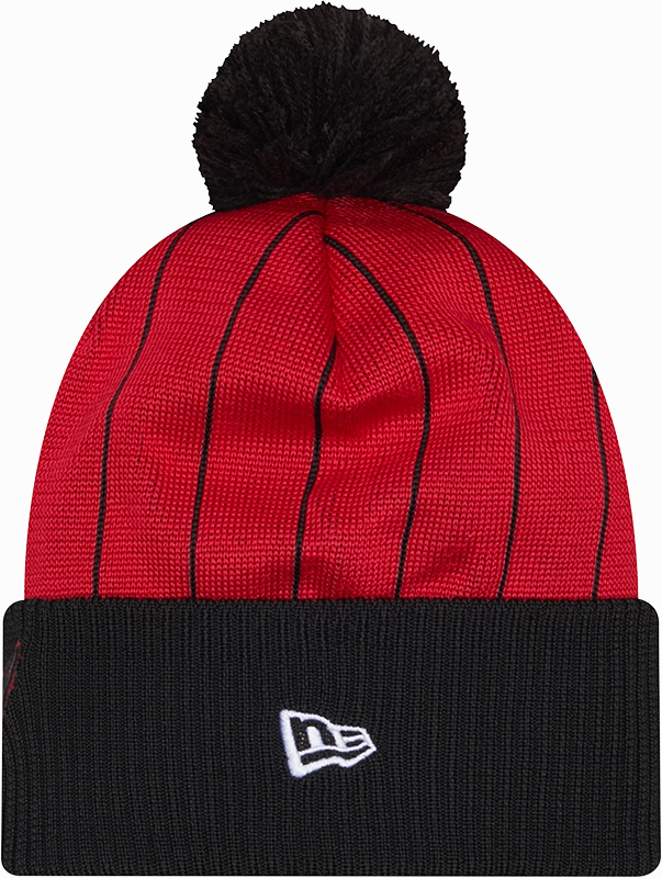 Men's Chicago White Sox 2025 City Connect Red/Black New Era Cuffed Knit Hat