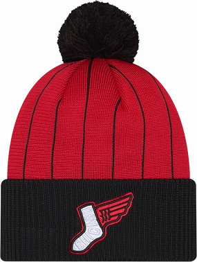 Men's Chicago White Sox 2025 City Connect Red/Black New Era Cuffed Knit Hat