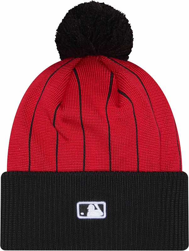 Men's Chicago White Sox 2025 City Connect Red/Black New Era Cuffed Knit Hat