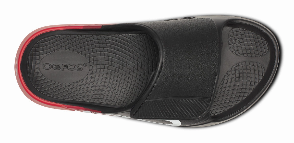 Men's OOahh Sport Flex Sandal - Fire Rally