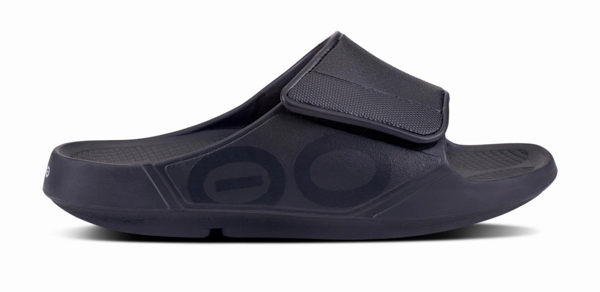 Men's OOahh Sport Flex Sandal - Matte Black