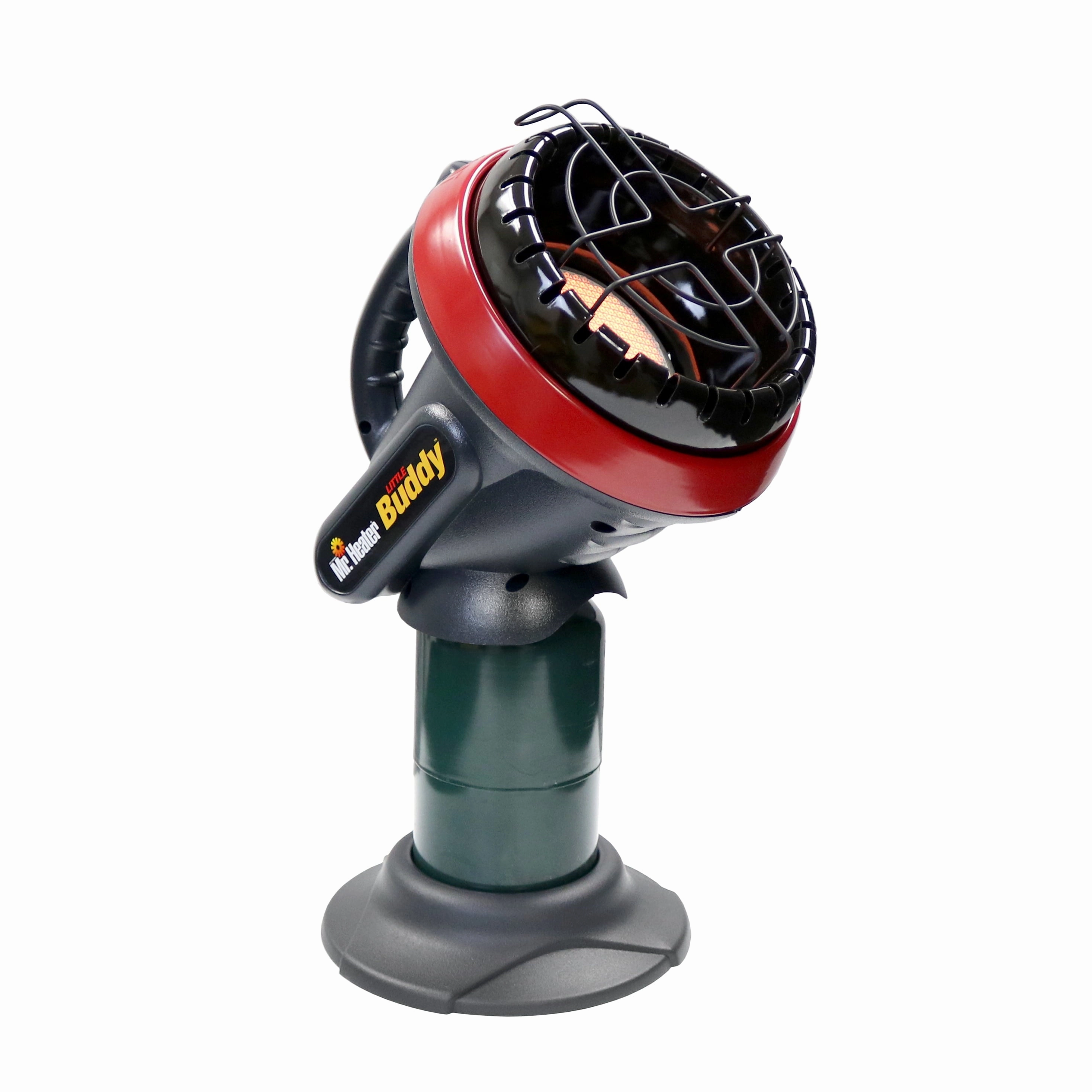 Mr. Heater MH4B Little Buddy 3,800 BTU Portable Propane Heater - Ideal for Indoor and Outdoor Use