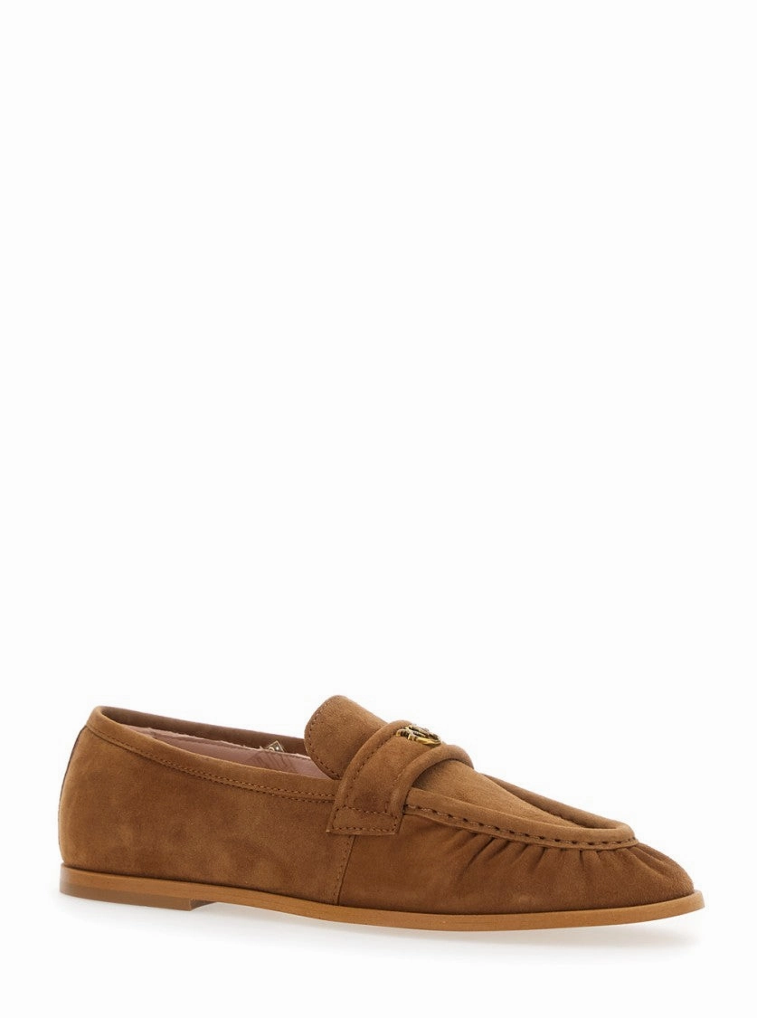 Naty 02 - Mocassino Kid Suede Sigaro