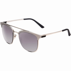 Police Men's Sunglasses - Shiny Palladium Metal Square Frame | POLICE SPL569V 579X