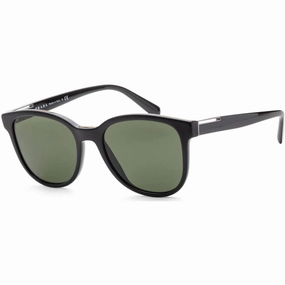 Prada Men's Sunglasses - Black Plastic Frame Green Lens | PRADA 0PR 08US 1AB1I054