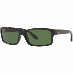 Ray Ban Men's Sunglasses - Full Rim Black Rectangular Frame | RAY BAN 0RB4151 601/2P