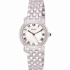 SEIKO SRZ519 Women's Watch - Elegant Stainless Steel with Swarovski Crystals