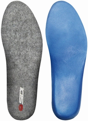 Sidi London Insulated Insoles - Gray/Blue 39