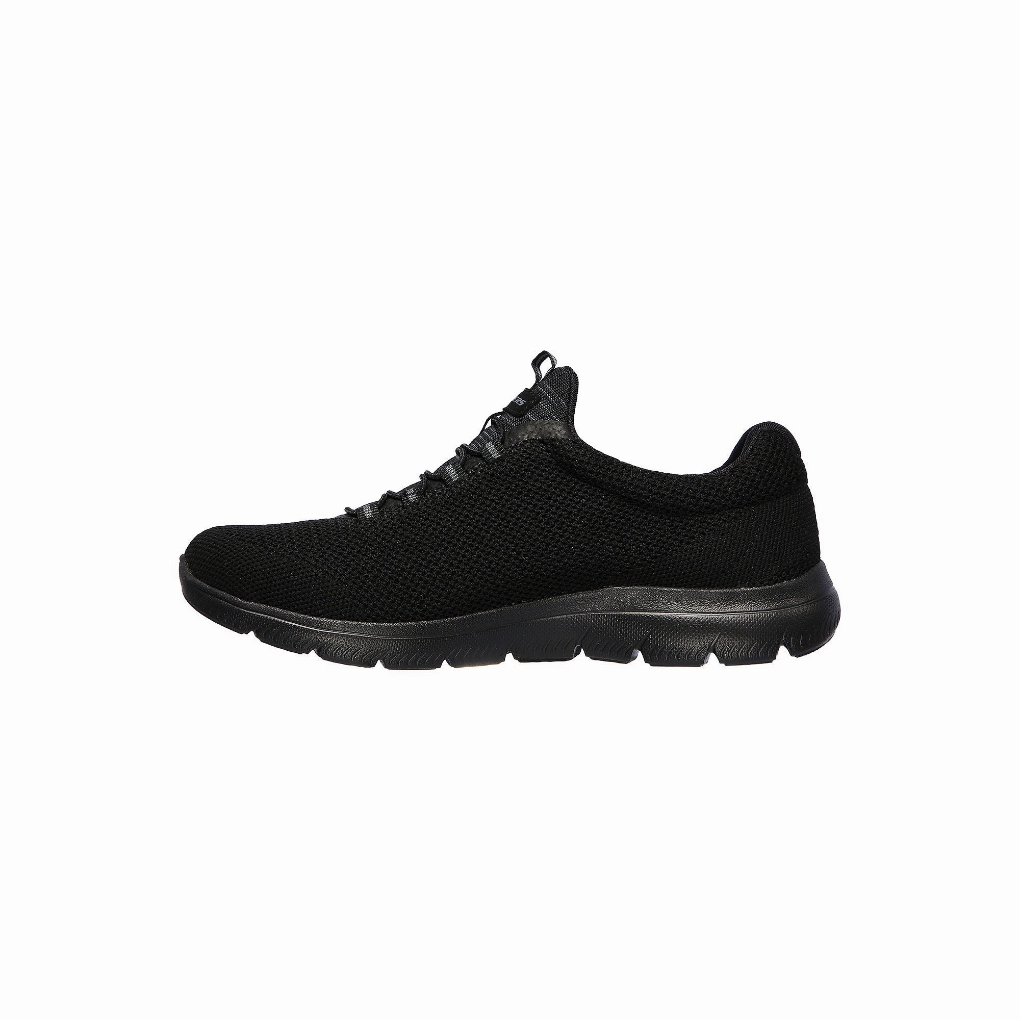 Skechers Womens Summits Cool Classic Walking Shoes - BLACK 8 MEDIUM