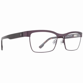 Spy Men's Eyeglasses - Amethyst/Dark Tortoise Frame | SPY PAXTON MATT AMETHYSTDK TORT