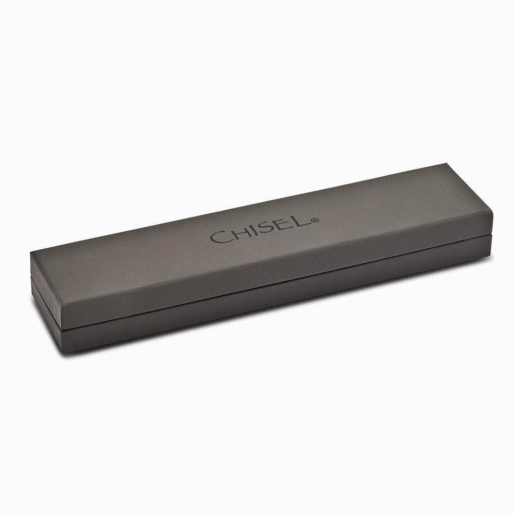 Stainless Steel Polished Black IP-plated Camoflage Bracelet