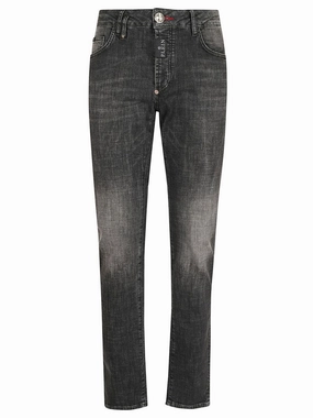 Super Straight Cut Denim Trousers