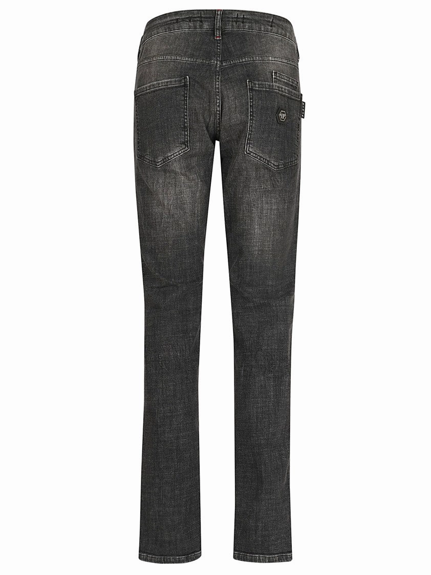Super Straight Cut Denim Trousers