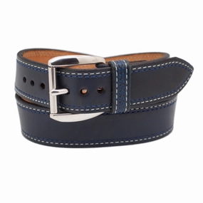 The BLUEBERRY HILL WIDE 1.75 Leather Belt