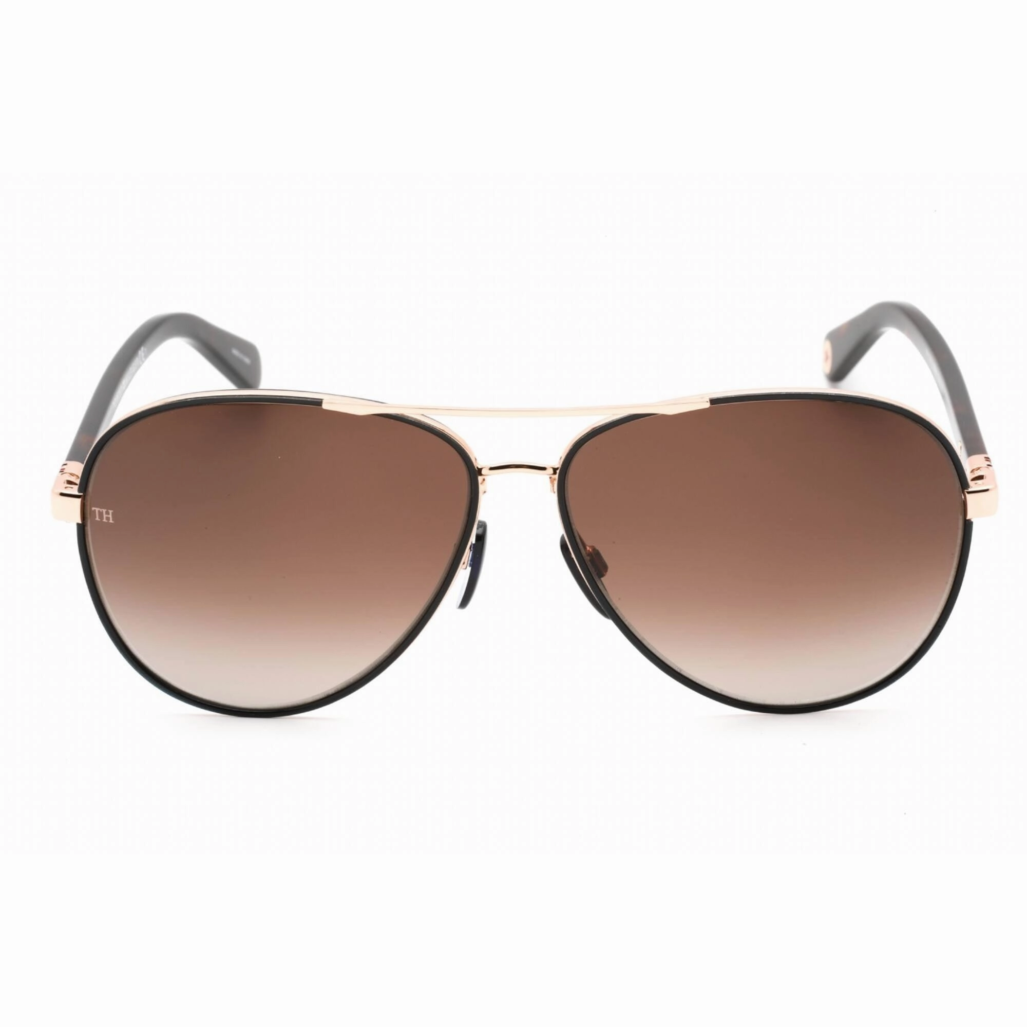 Tommy Hilfiger Men's Sunglasses - Gold Copper Aviator Metal Frame | TH 1766/S DDB/HA