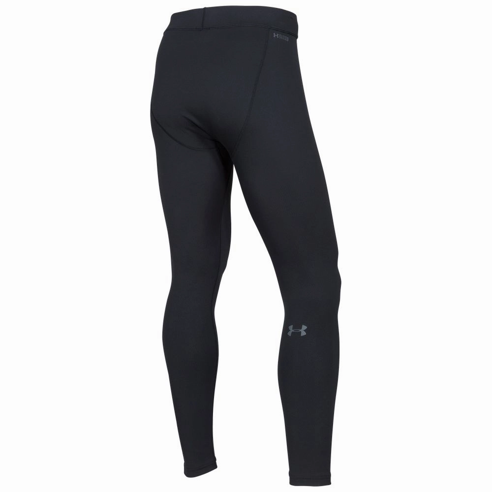 Under Armour ColdGear Base 3.0 Series Packaged Leggings for Men - Black/Pitch Gray - 2XL