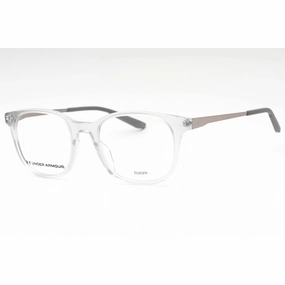Under Armour Men's Eyeglasses - Crystal Grey Oval Full Rim Frame | UA 5026 063M 00
