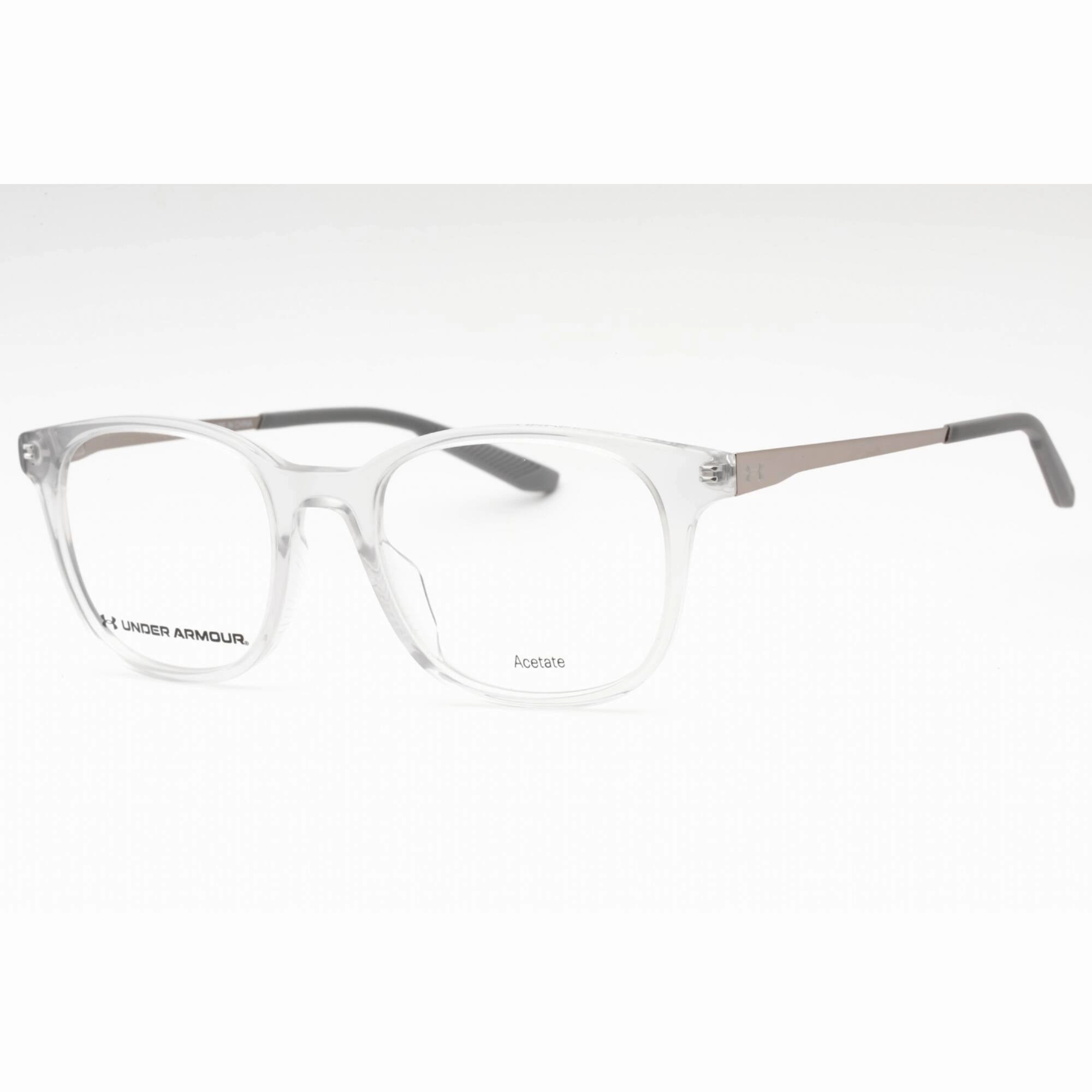 Under Armour Men's Eyeglasses - Crystal Grey Oval Full Rim Frame | UA 5026 063M 00