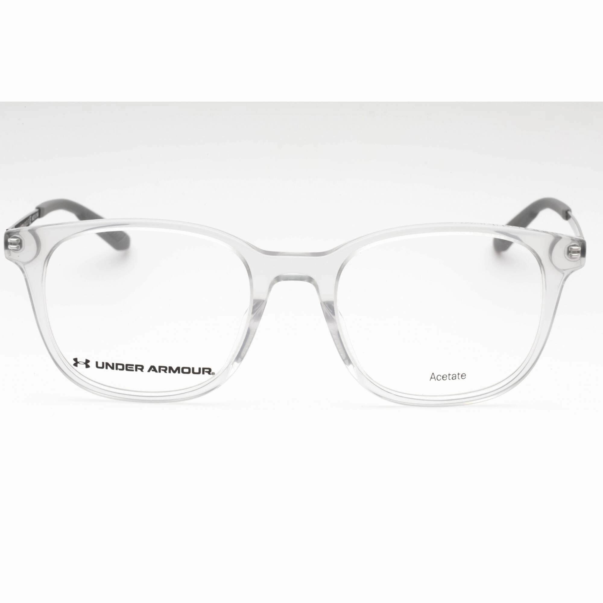 Under Armour Men's Eyeglasses - Crystal Grey Oval Full Rim Frame | UA 5026 063M 00
