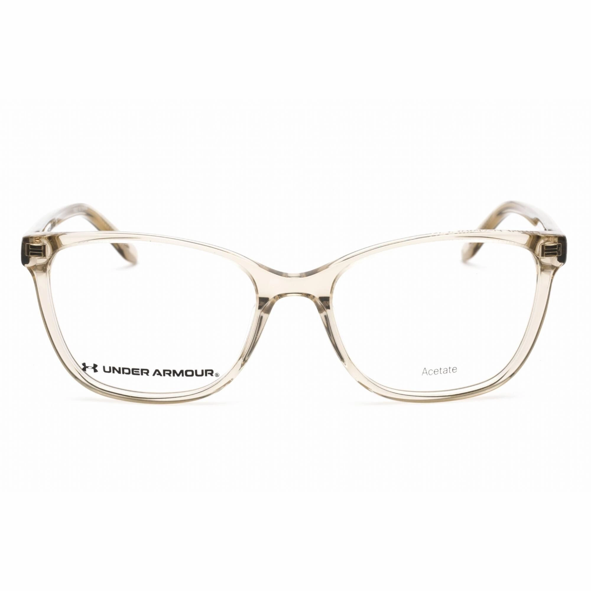 Under Armour Men's Eyeglasses - Full Rim Beige Plastic Rectangular | UA 5036 010A 00
