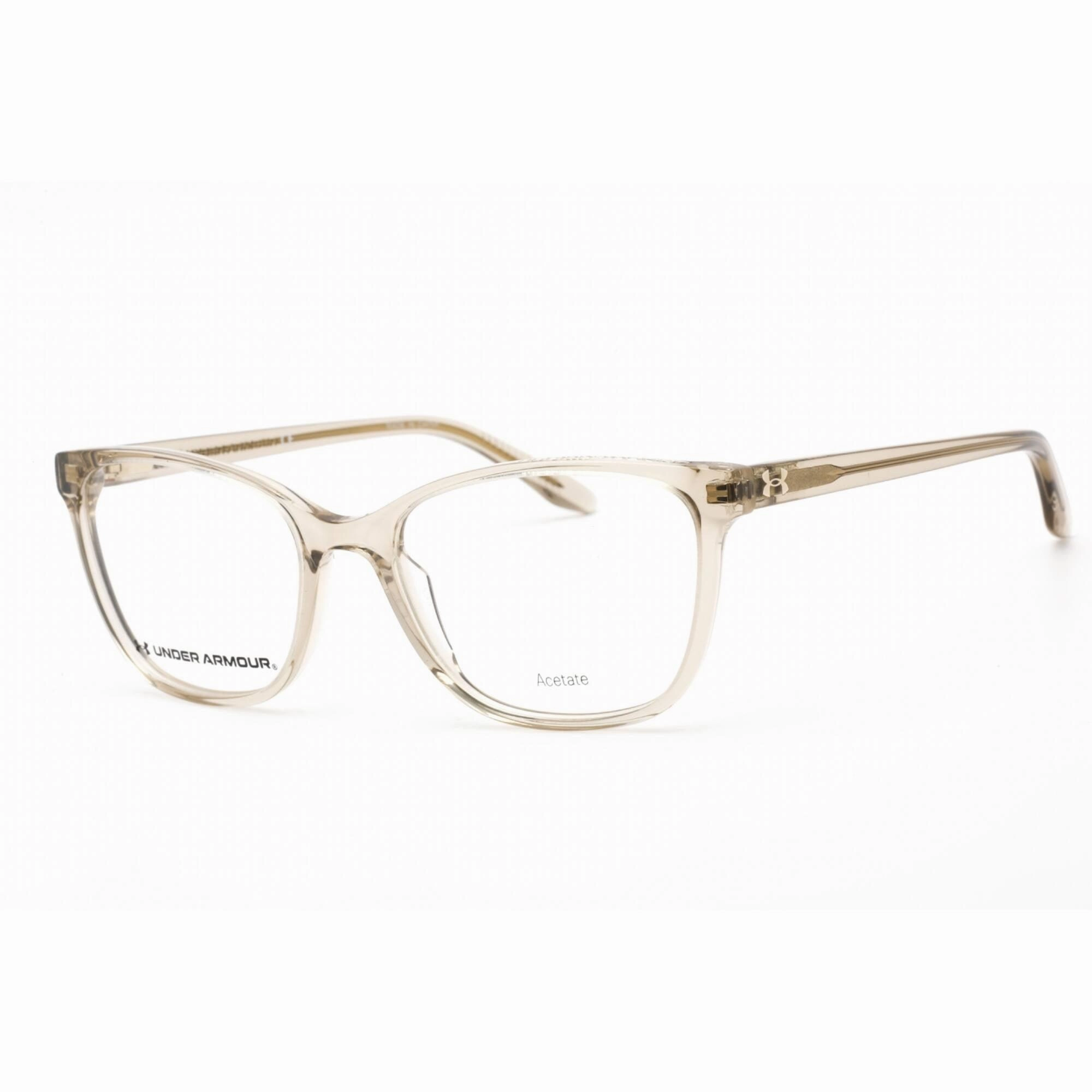 Under Armour Men's Eyeglasses - Full Rim Beige Plastic Rectangular | UA 5036 010A 00