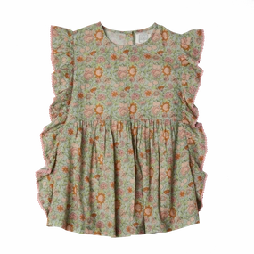 Women Blouse Daphne Green- ملابس
