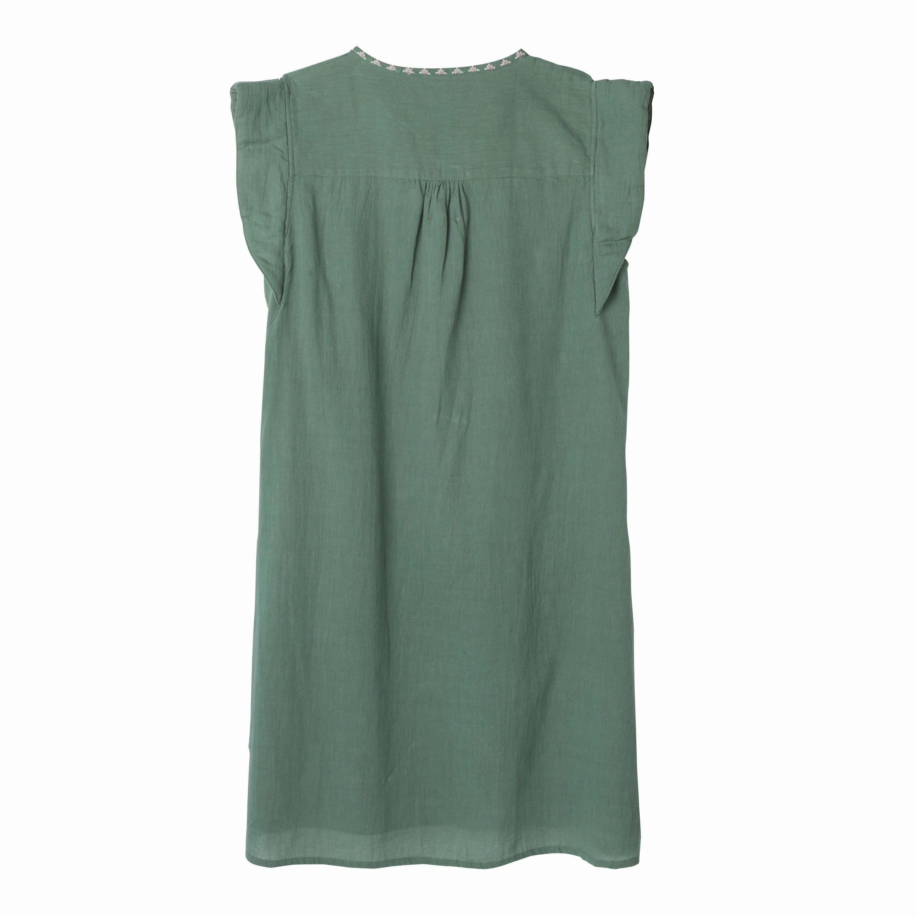 Women Dress Caraibes Vert-Sauge - ملابس
