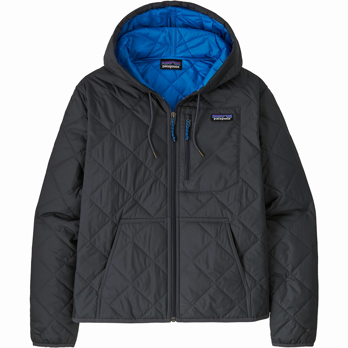 Women's Diamond Quilt Bomber Hoody