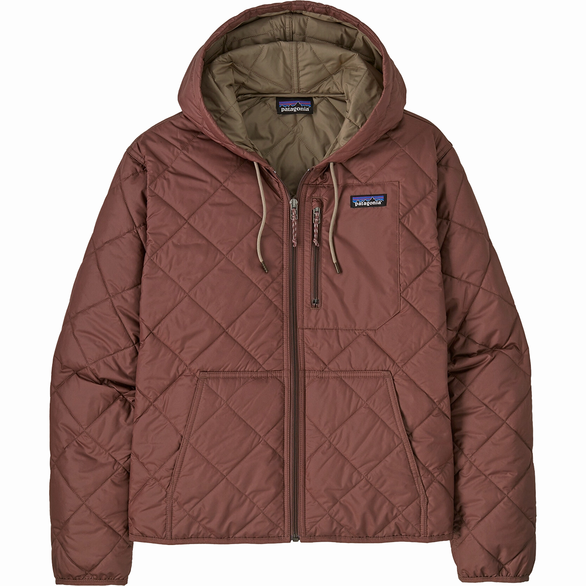 Women's Diamond Quilt Bomber Hoody